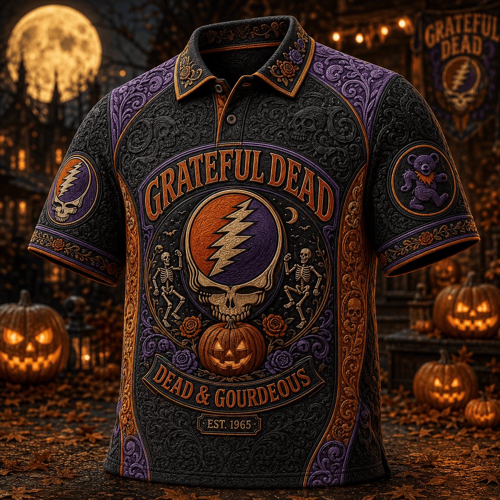 PREMIUM GRFD EMBOSS POLO SHIRT HQH