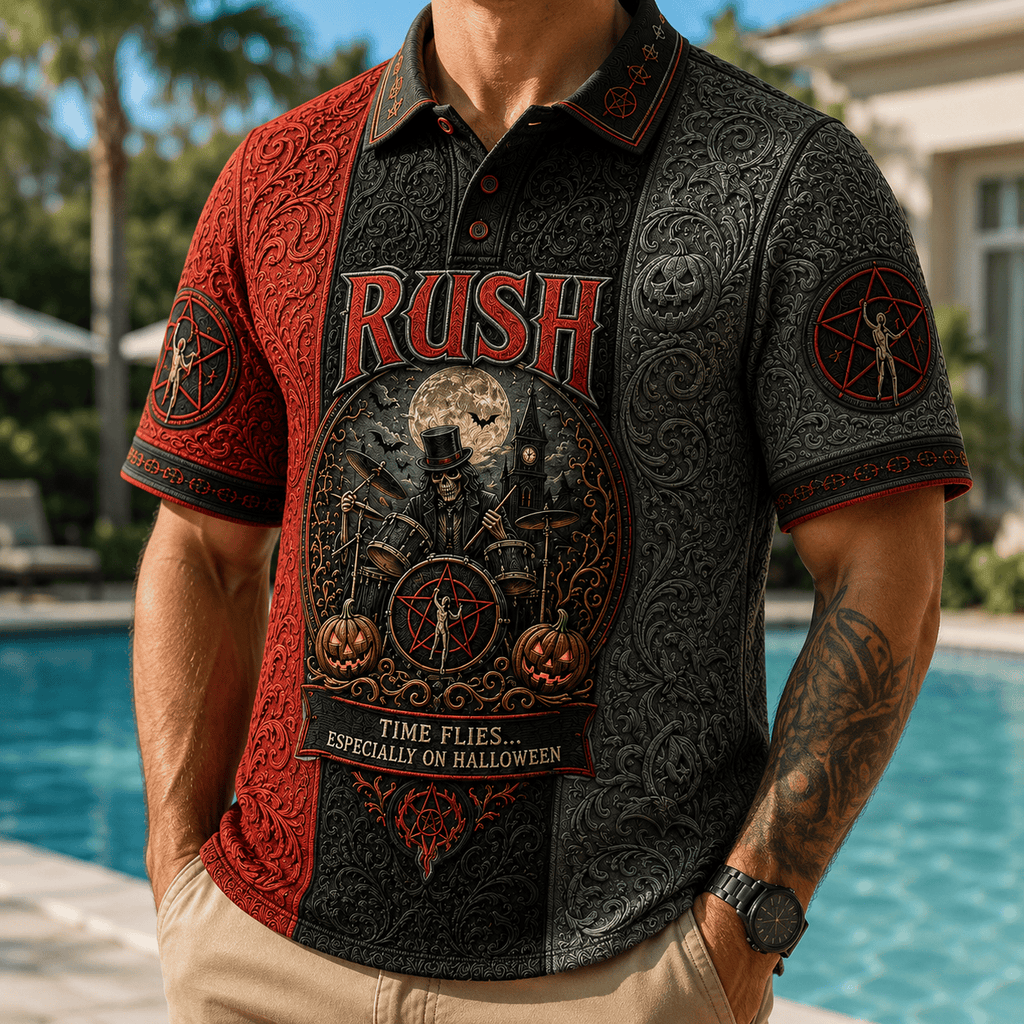 PREMIUM RSH EMBOSS POLO SHIRT HQH