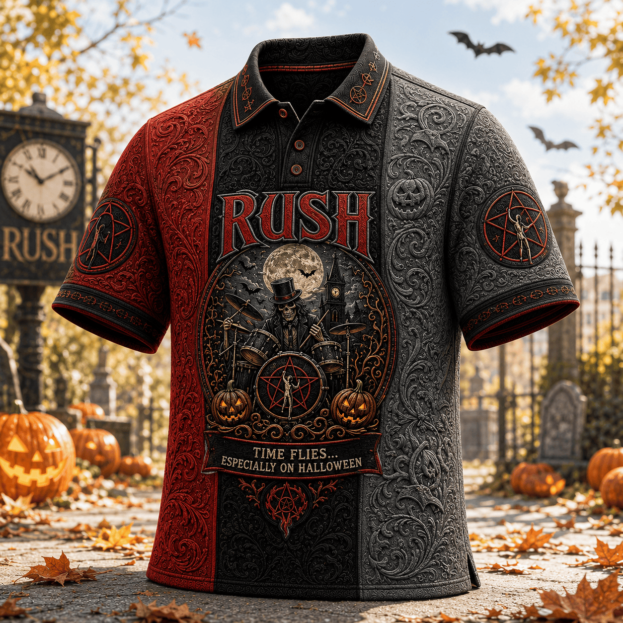 PREMIUM RSH EMBOSS POLO SHIRT HQH