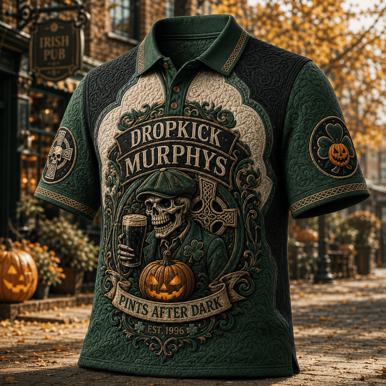 PREMIUM SKMP EMBOSS POLO SHIRT HQH