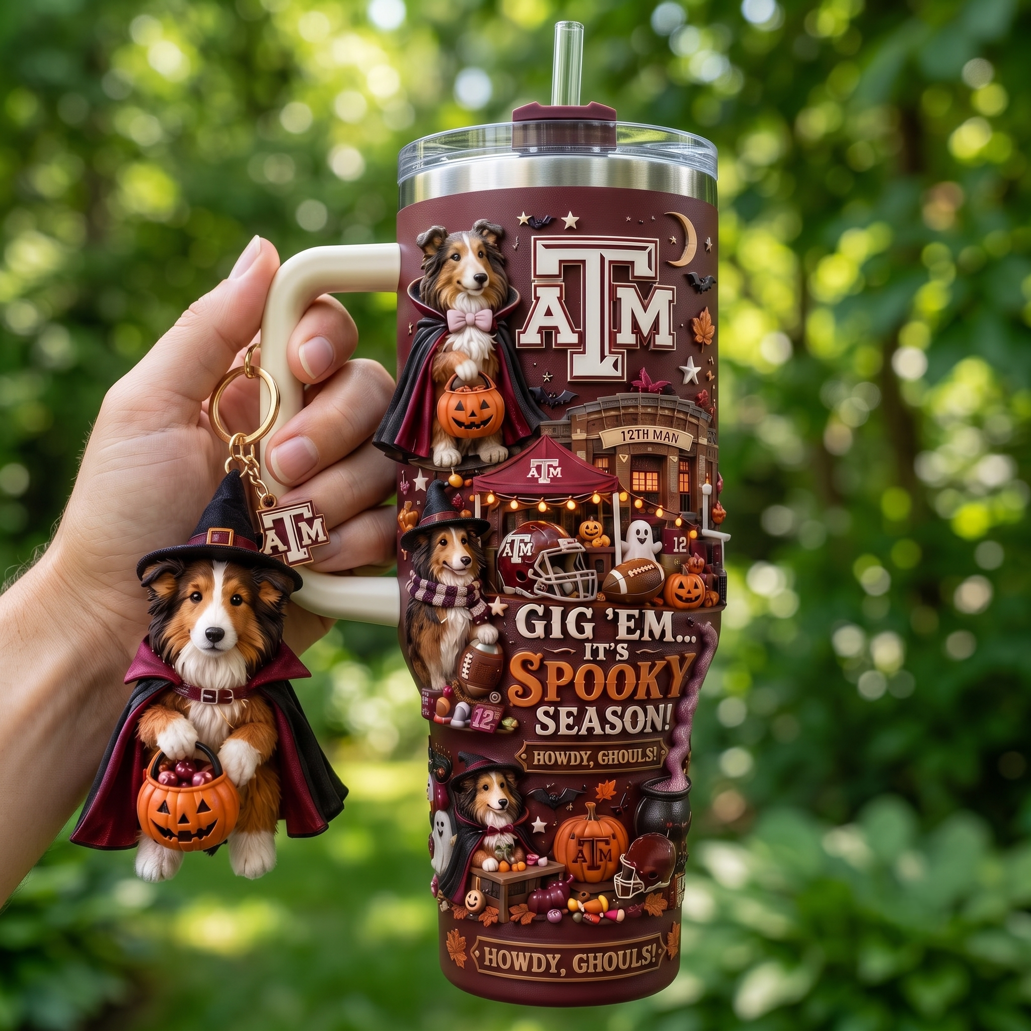 TAMA 40oz Tumbler With Handle HTTT