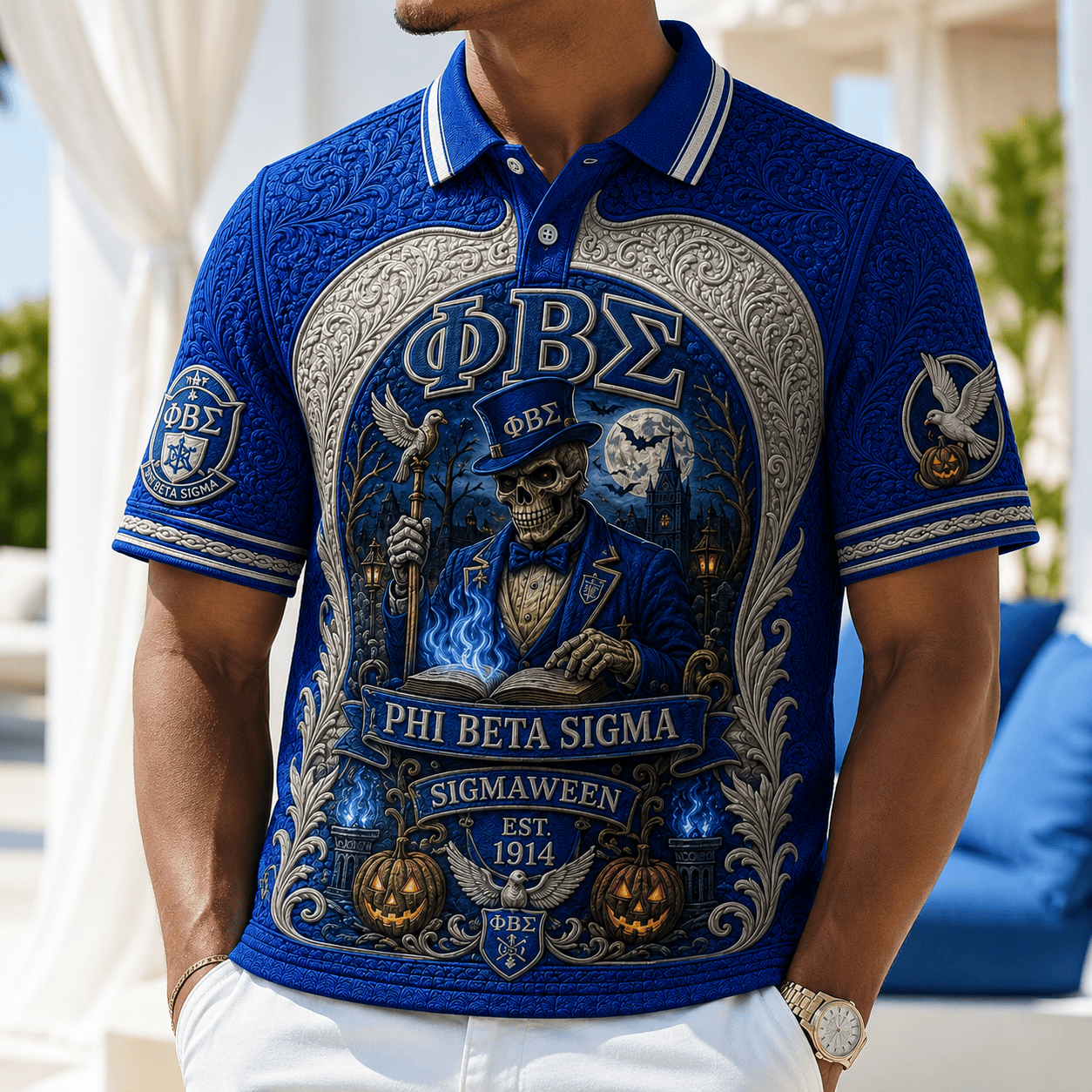 PREMIUM PBTS EMBOSS POLO SHIRT NTNA