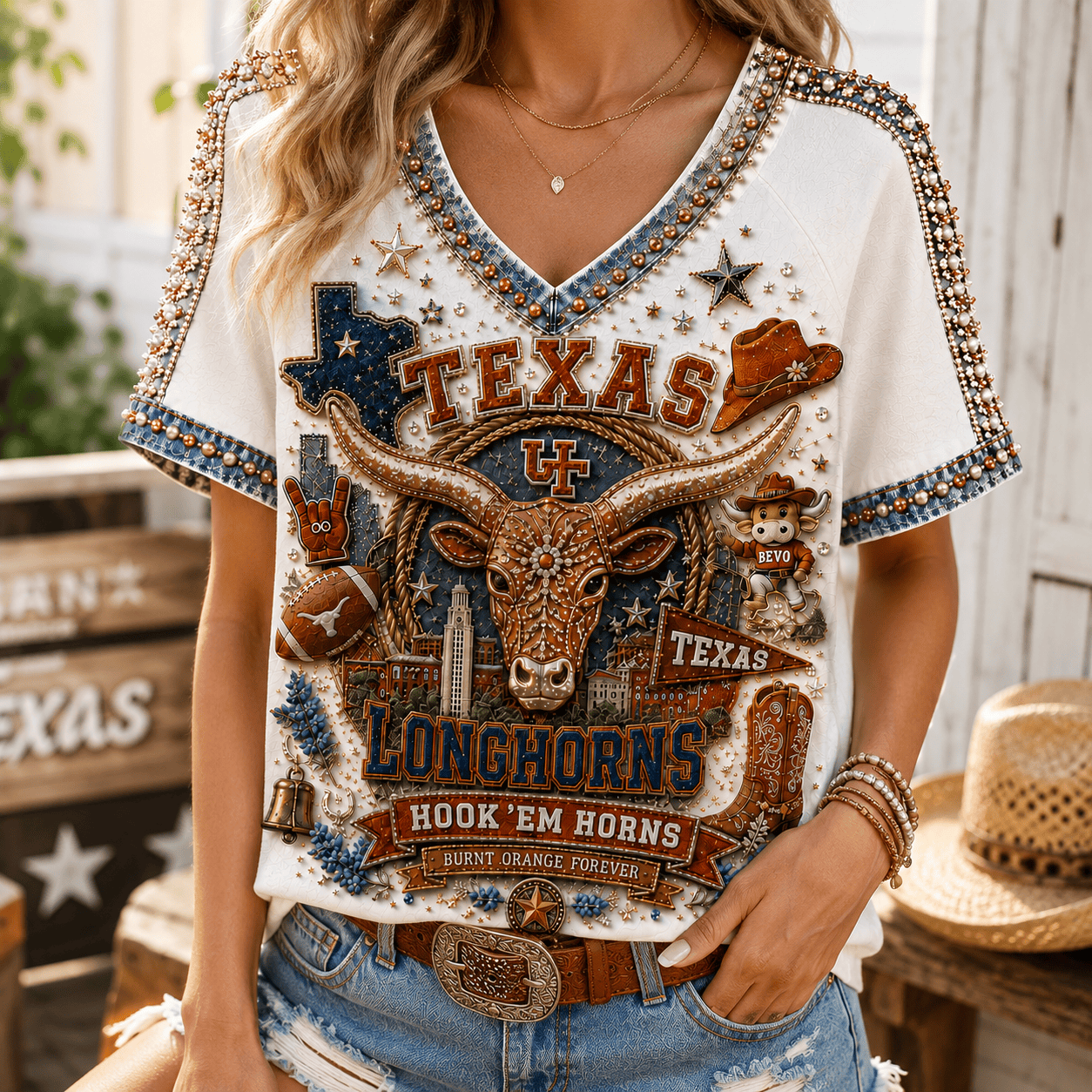 Premium TLS V-neck Shirt NTNA