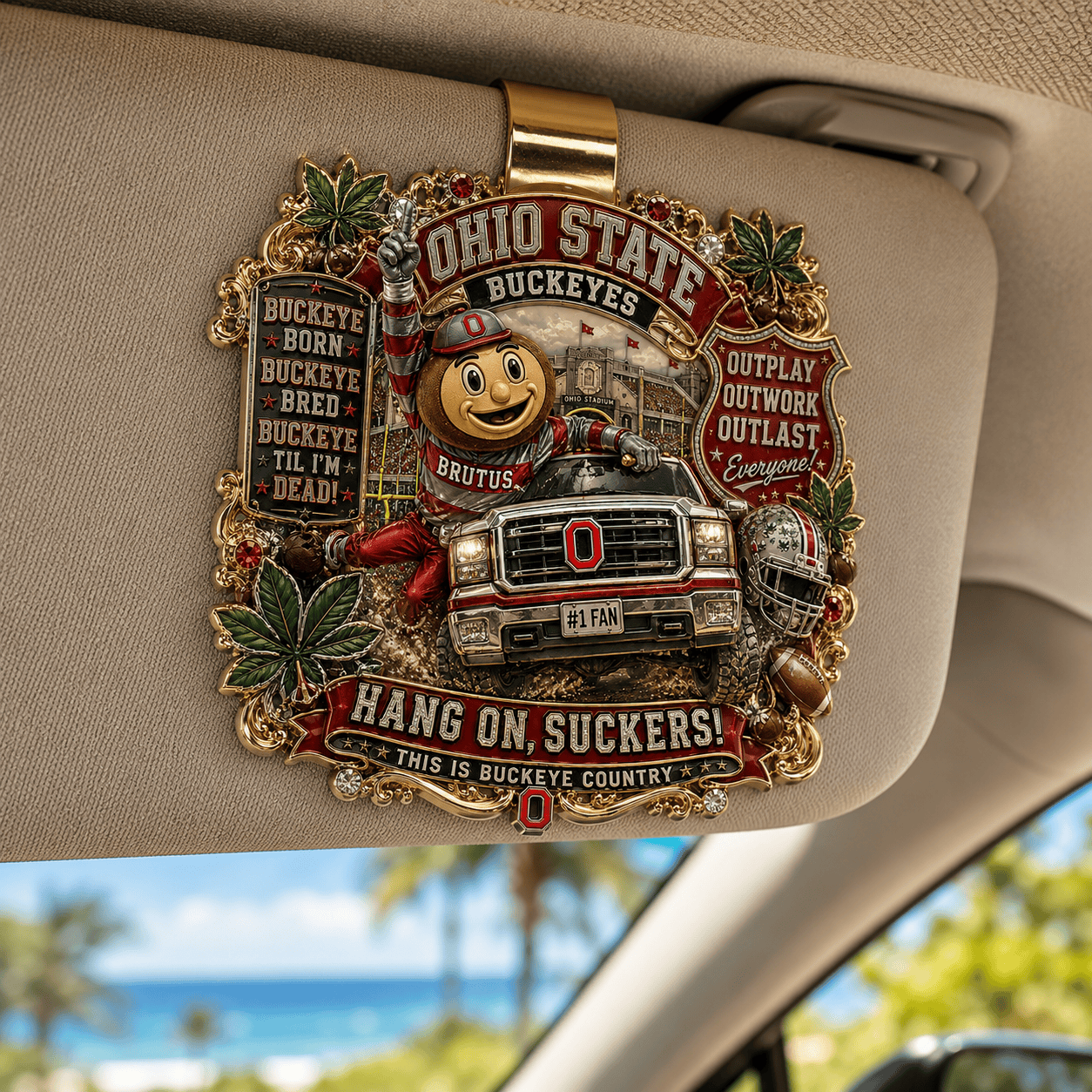 OSB PREMIUM CAR VISOR CLIP LNTH
