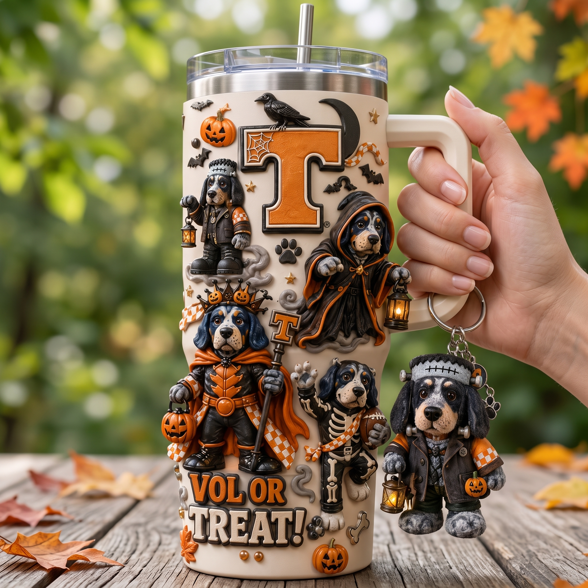 TVF 40oz Tumbler With Handle HTTT