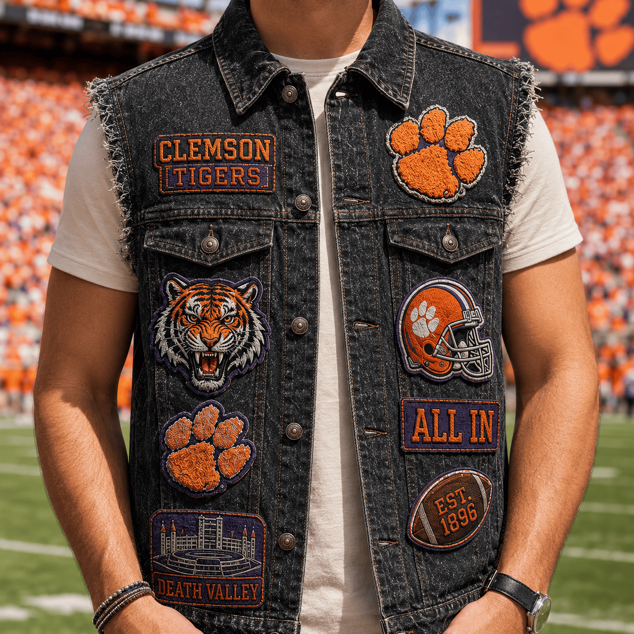 CTFB PREMIUM DENIM VEST TTNL