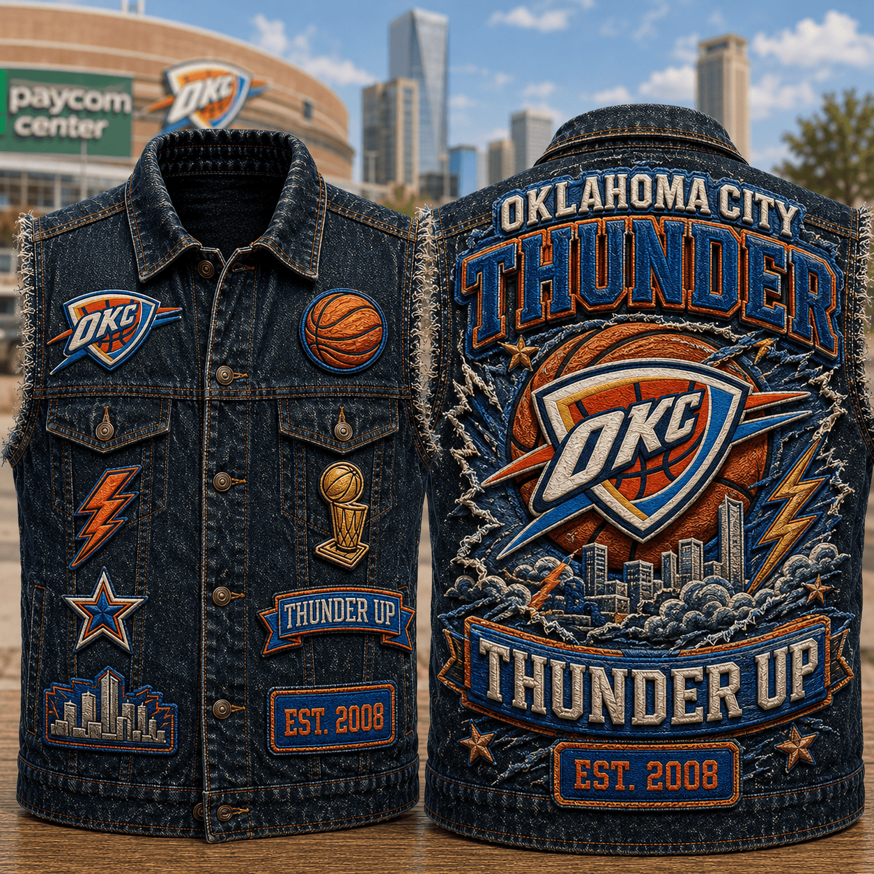 OCT PREMIUM DENIM VEST TTNL