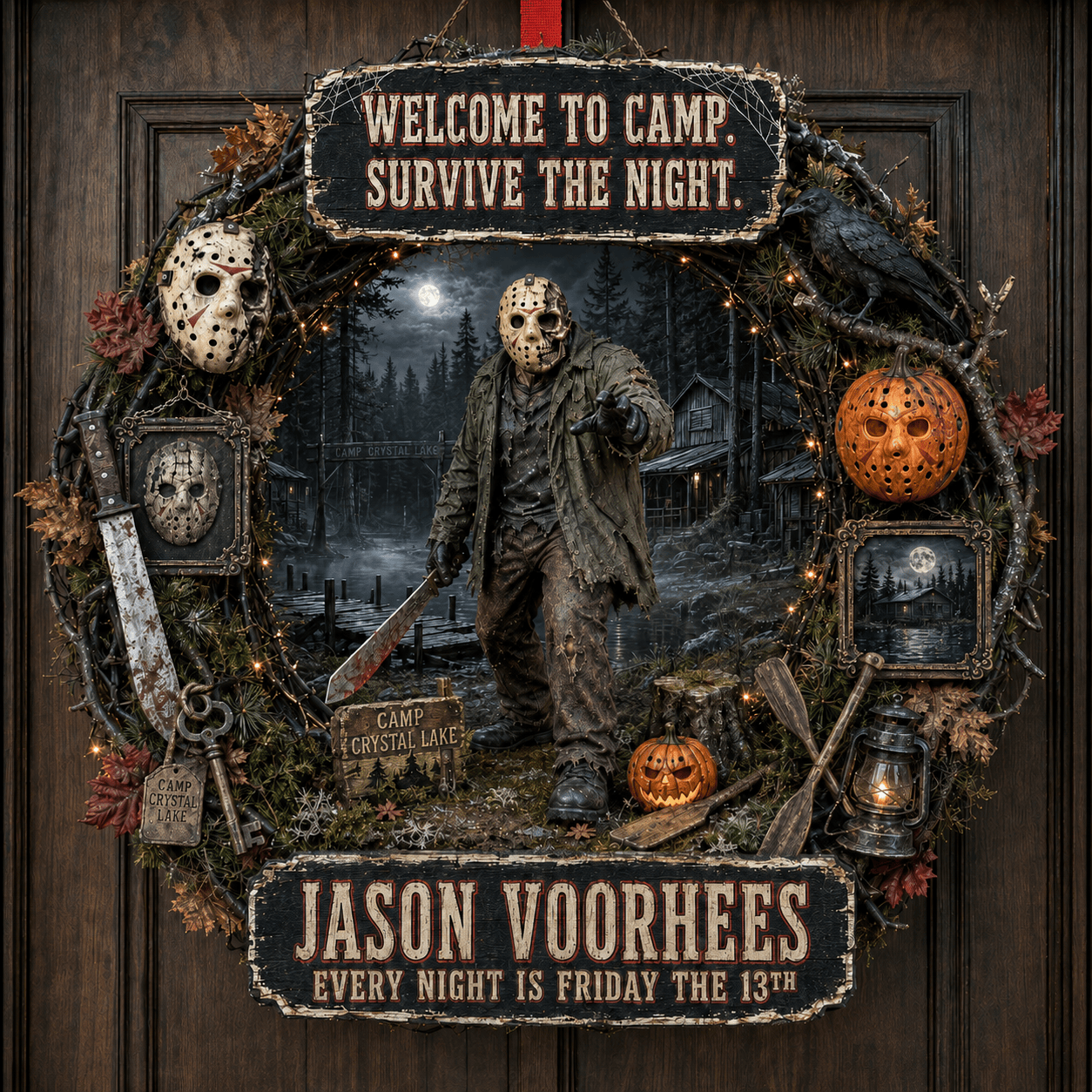 JVH Decorative Wreath NTVA