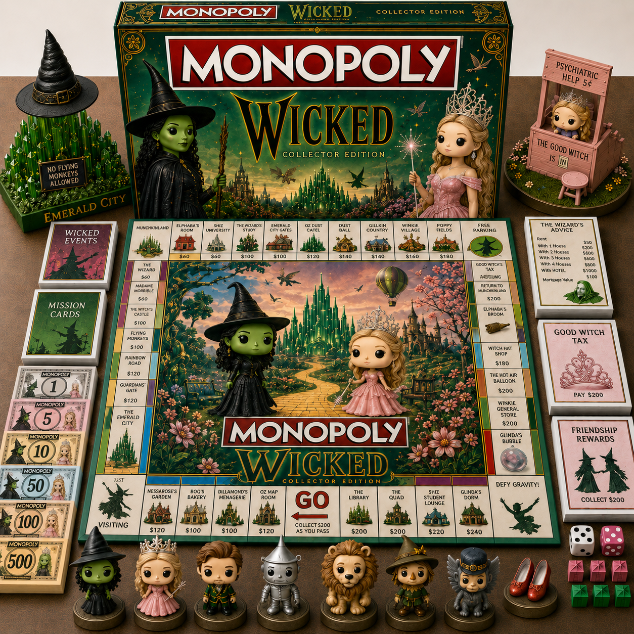 Premium WKCD Board Game TTTT