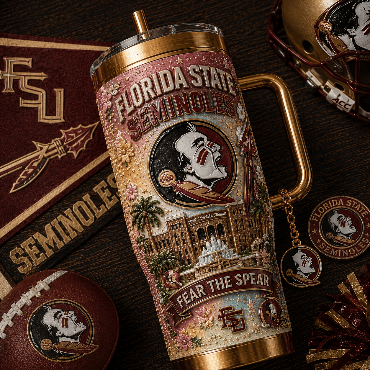 FSS 40oz Tumbler With Handle TTNL