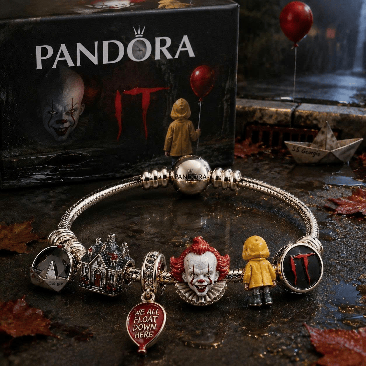 PNW Sliver Charm Bracelet Set TTN