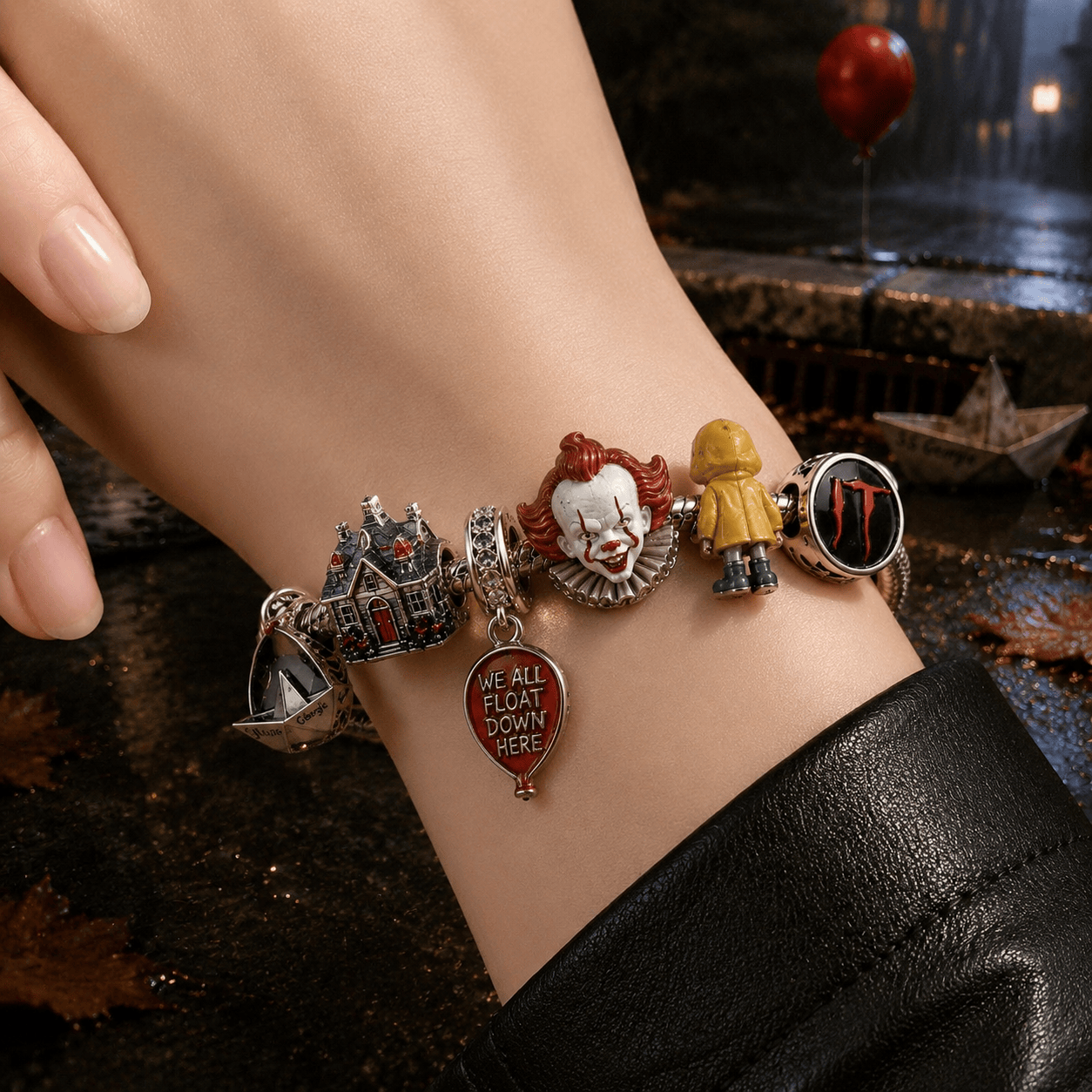 PNW Sliver Charm Bracelet Set TTN